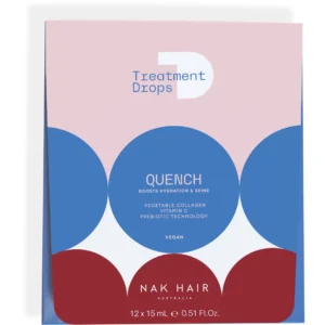 Tratamiento Secos Quench Drops 15ml x 12 Nak hair