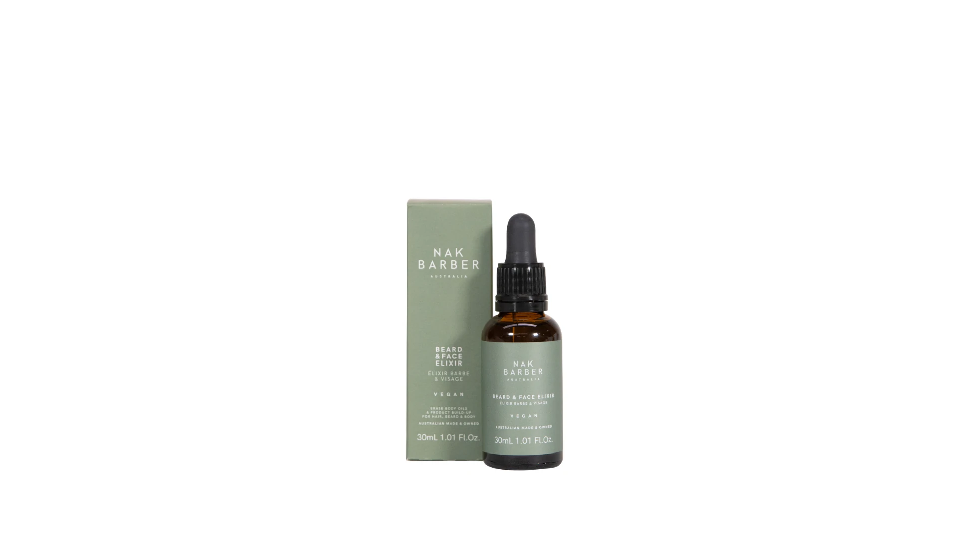 Aceite Beard Elixir 30ml Nak hair
