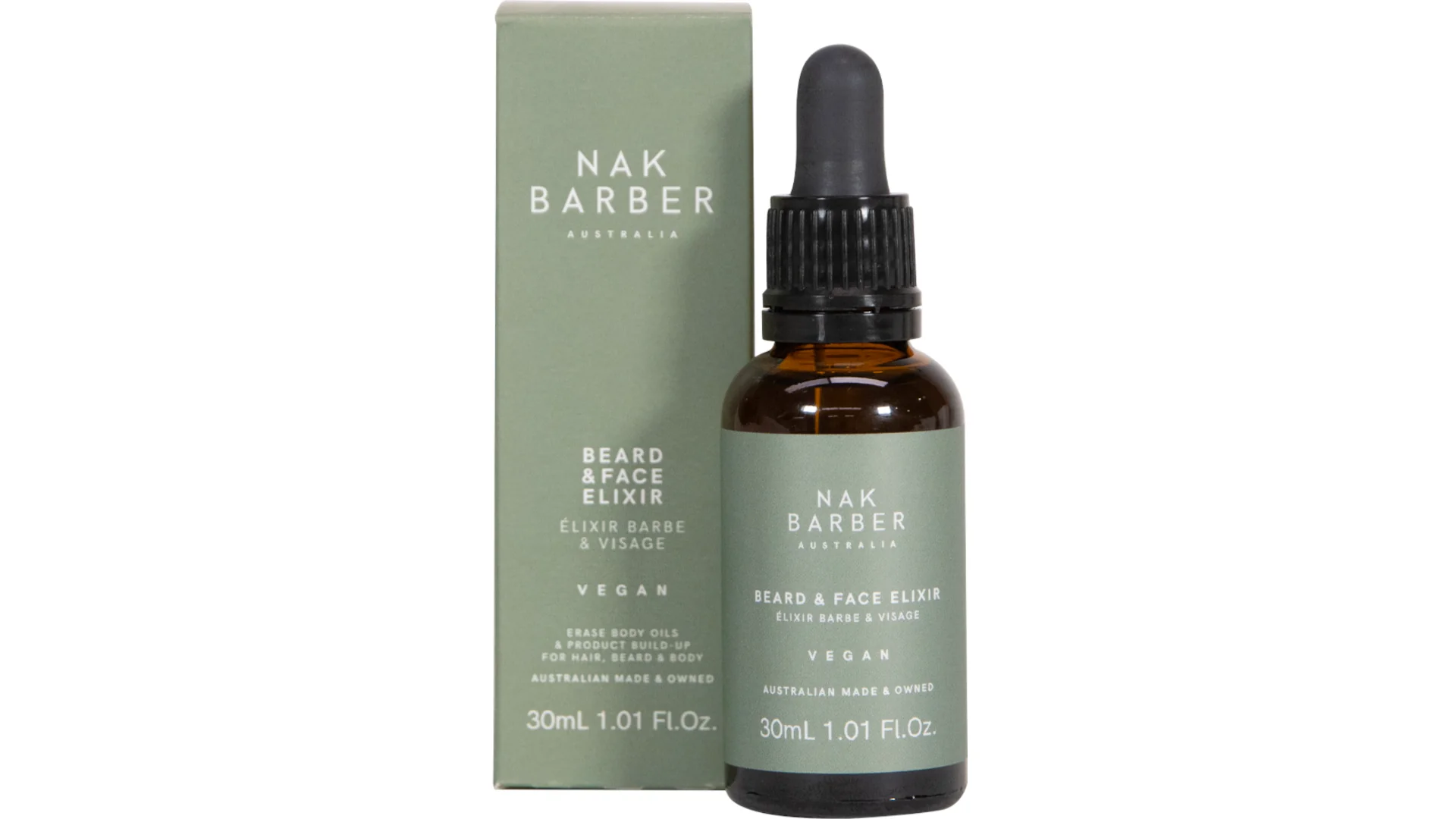 Aceite Beard Elixir 30ml Nak hair