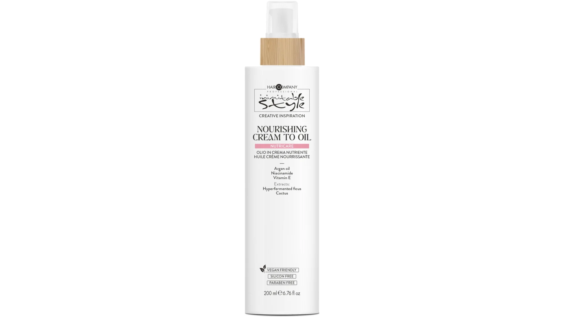 Crema Nutritiva al Aceite 200ml Inimitable Style Hair Company
