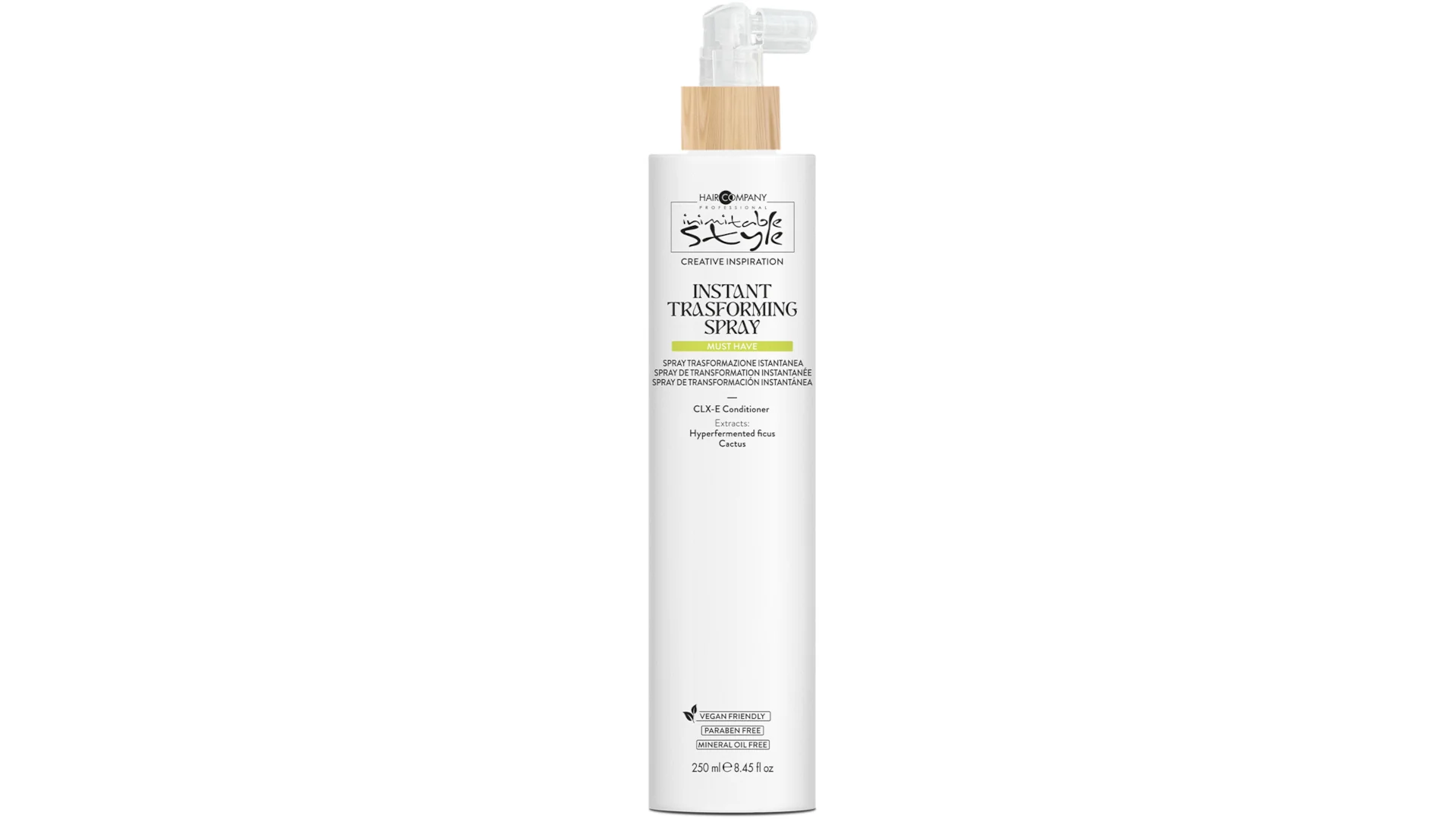 Alisador Transforming Spray Instantaneo Temporal 250ML Inimitable Style Hair Companyany
