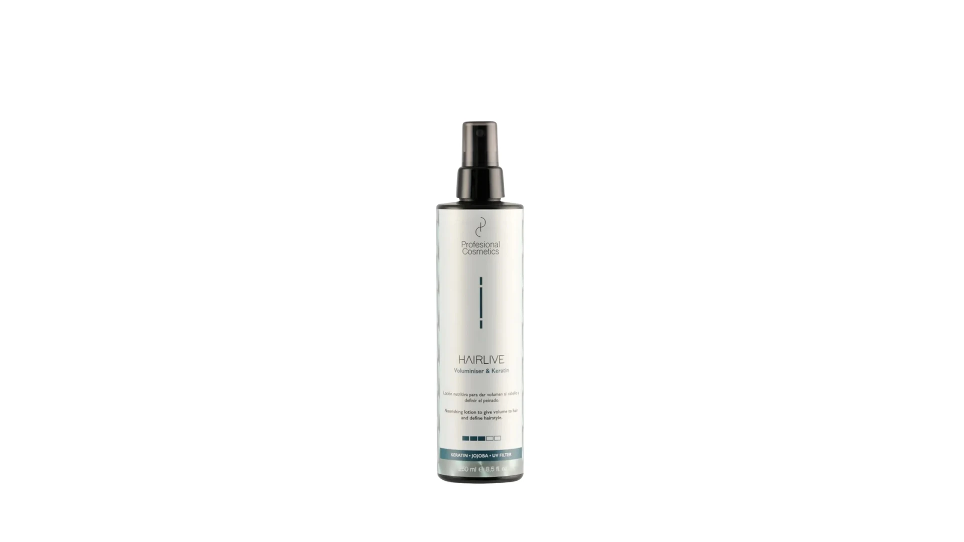 Spray VolumenKeratin Hairlive Profesional Cosmetics 250 Ml
