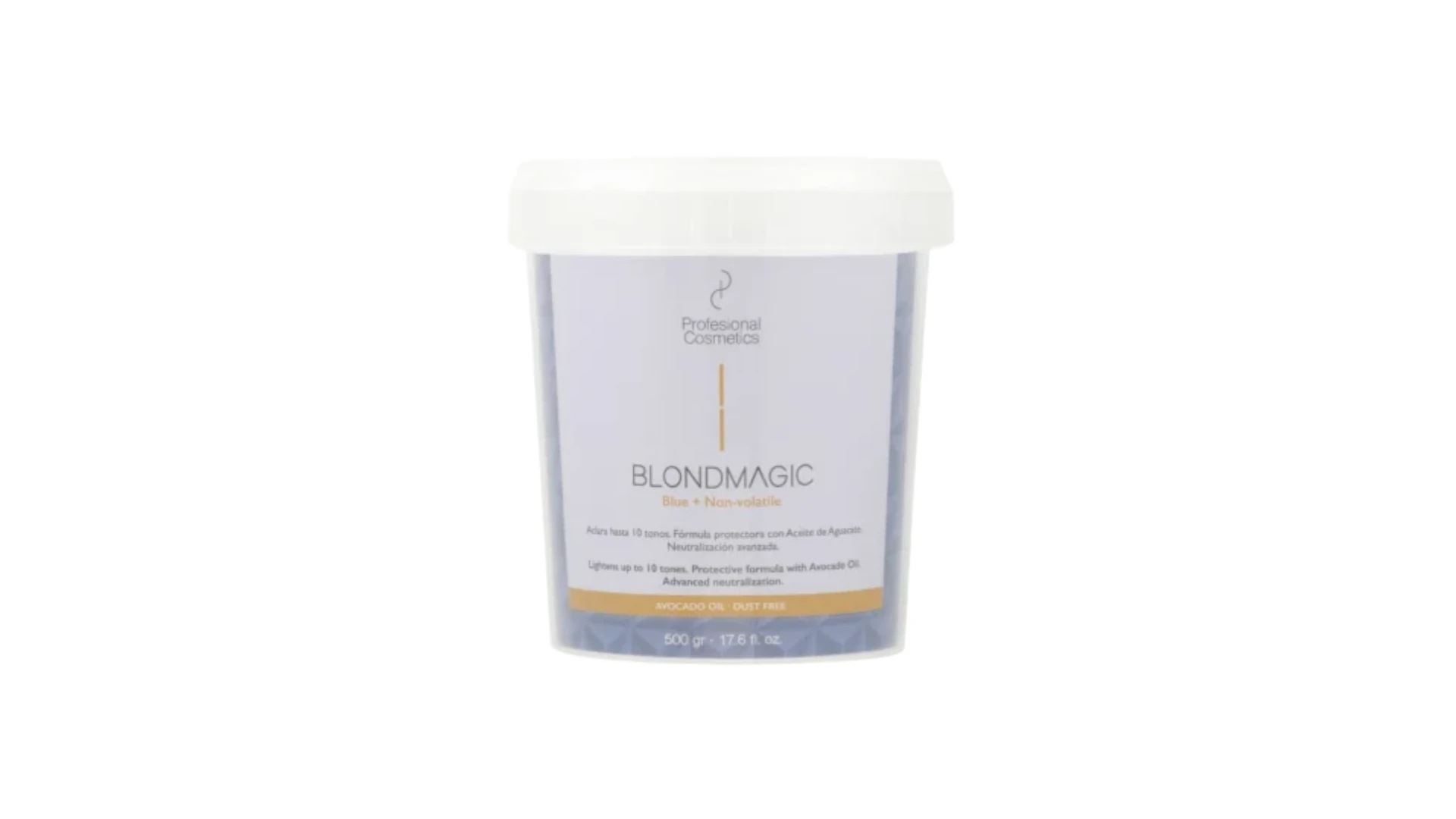 Decoloración Azul No Volátil Profesional Cosmetics 500g