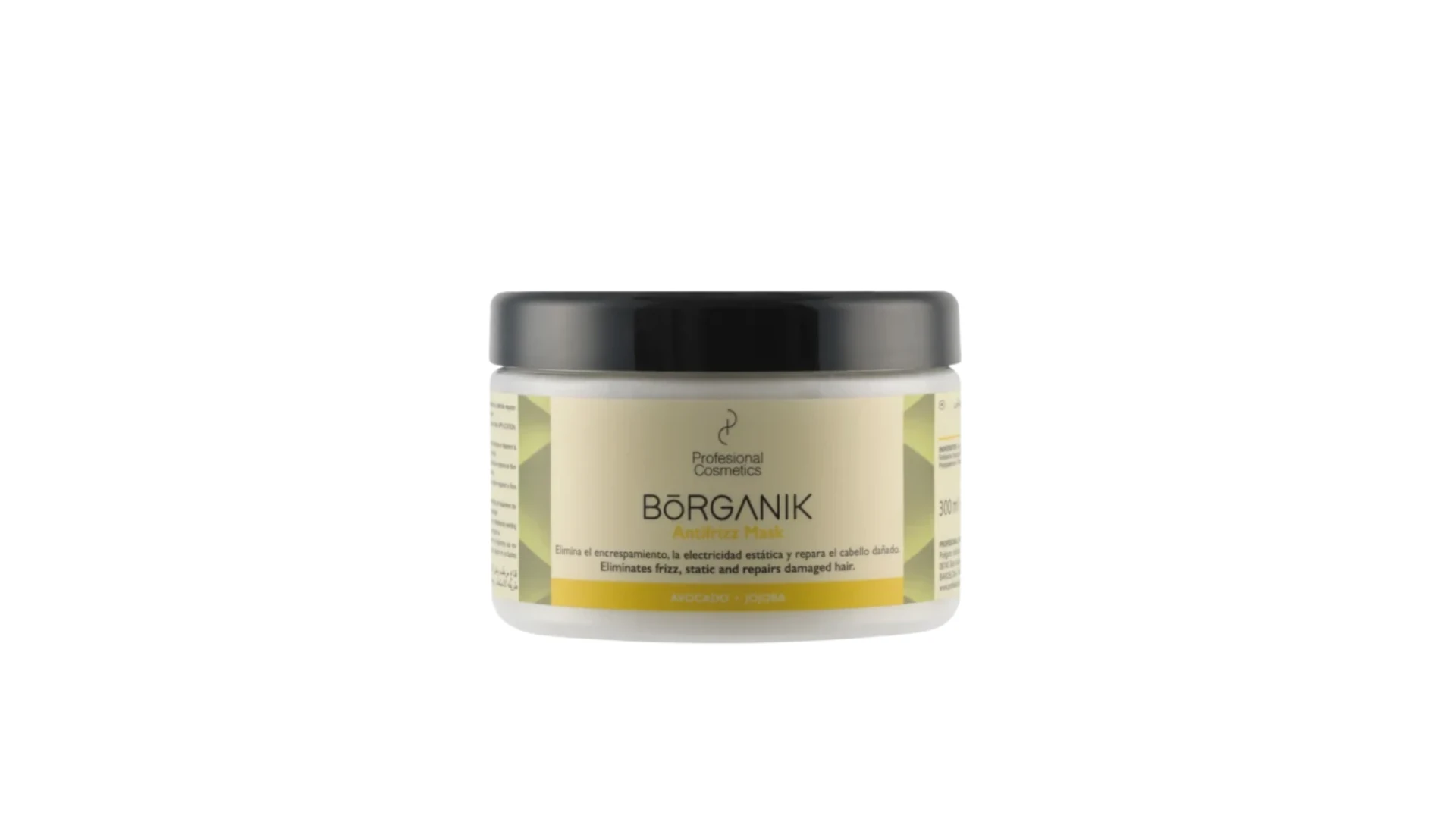 Mascarilla Borganik Antifrizz Profesional Cosmetics 300ml