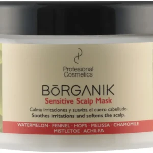 Mascarilla Borganik Cuero Sensible Profesional Cosmetics 300ml
