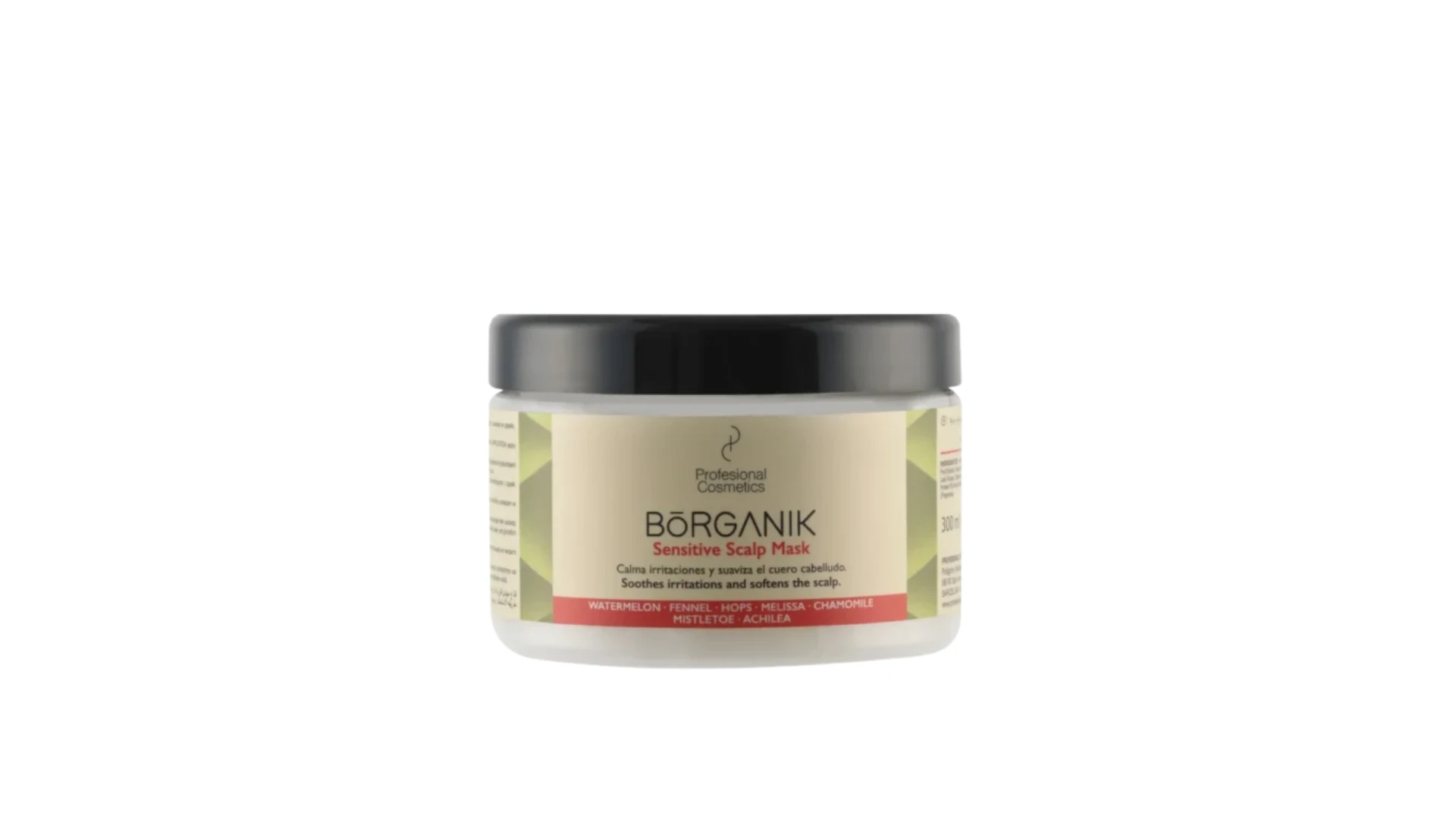 Mascarilla Borganik Cuero Sensible Profesional Cosmetics 300ml