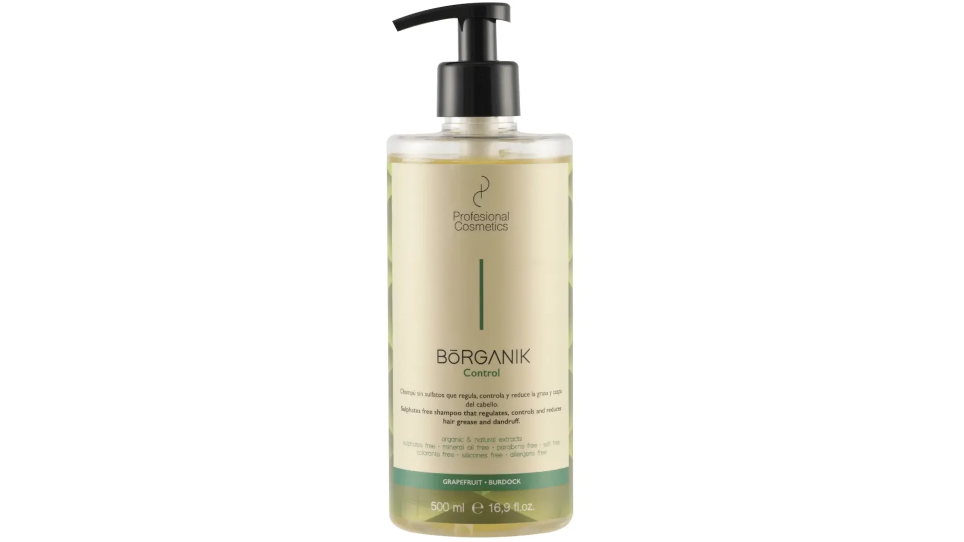 Champu Borganik GrasaCaspa Profesional Cosmetics 500ml