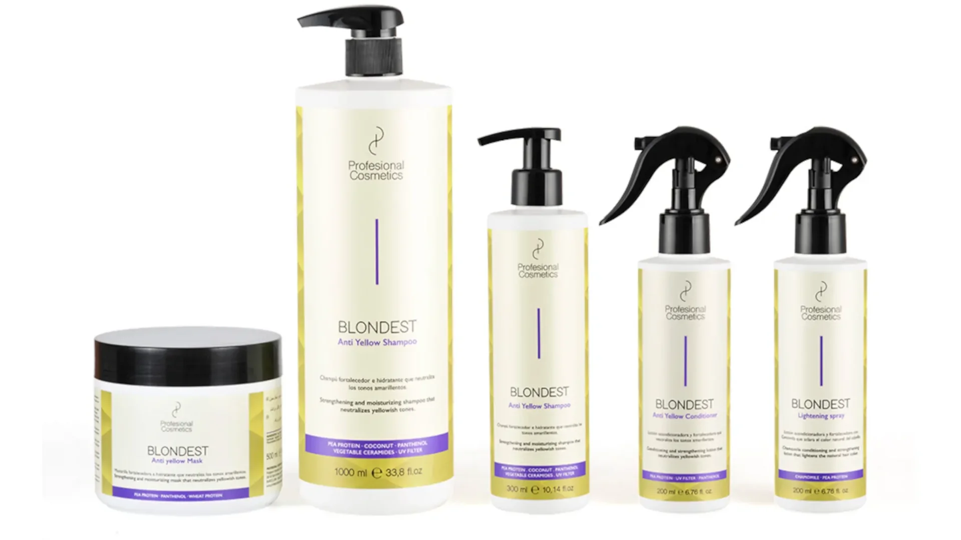 Champu Blondest Rubios Profesional Cosmetics 300ml - Imagen 2