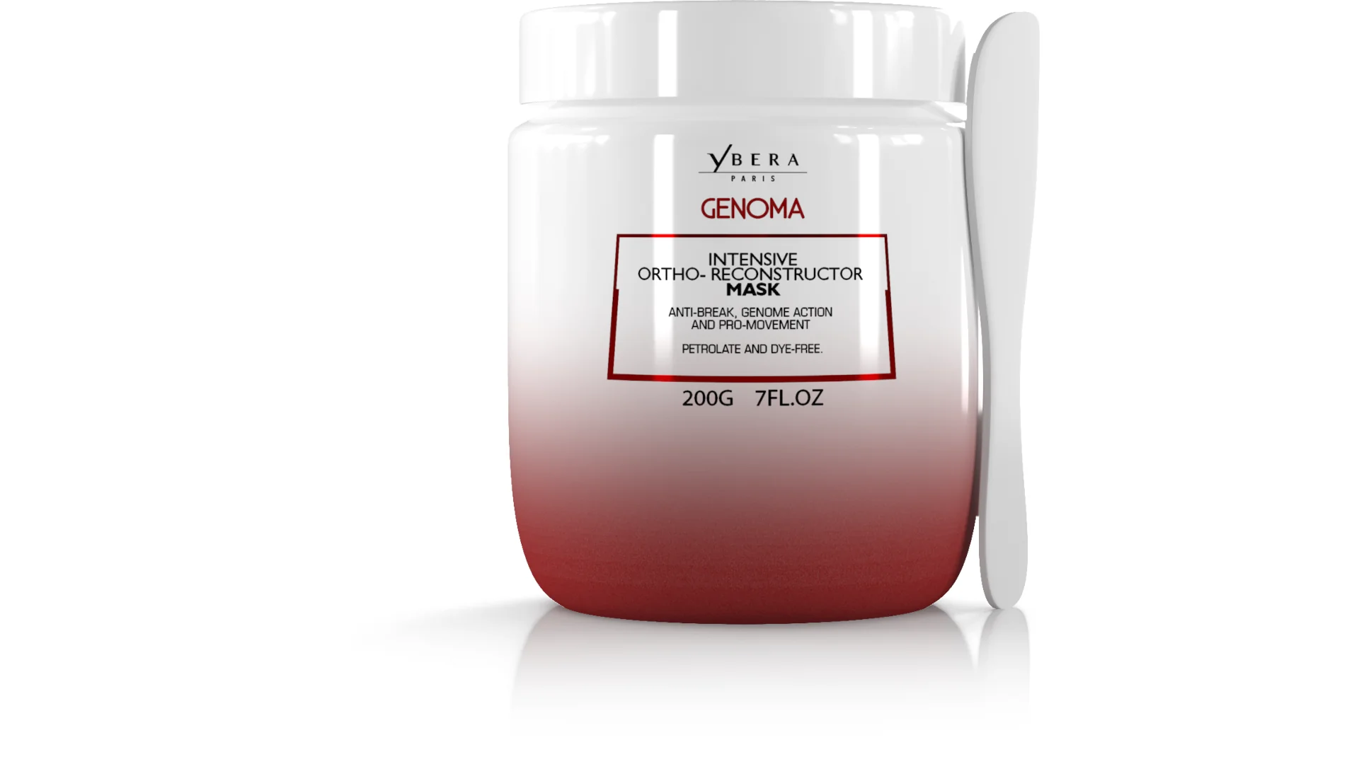Pack Champú y Máscara Reconstructor Genoma Ybera Paris 250ml y 200g - Imagen 3