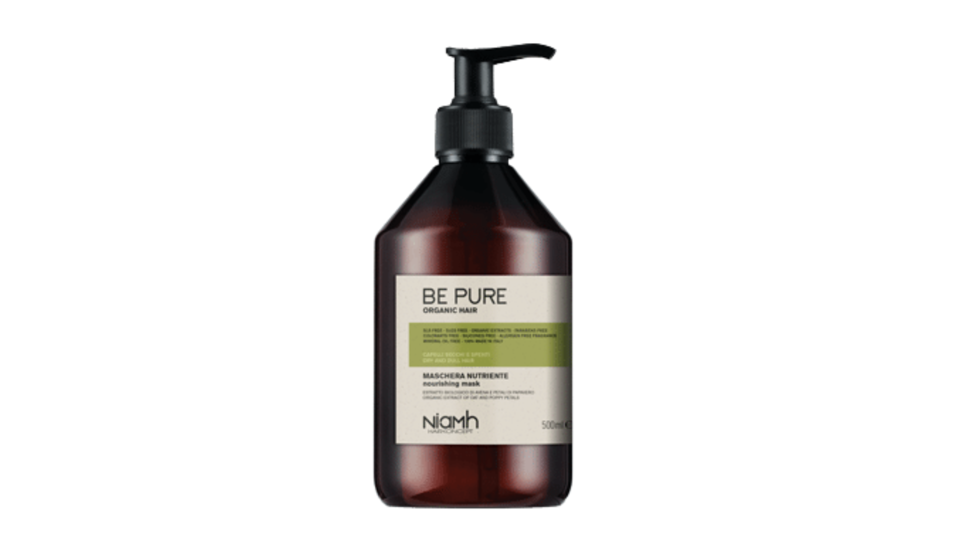Mascarilla Nutritiva Cabello Seco Be Pure 500ml