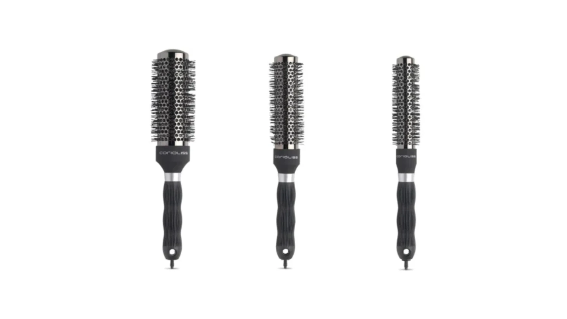 Kit 3 Cepillos Titanio 25, 33 y 43mm Corioliss