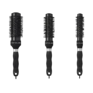 Kit 3 Cepillos Black Ceramic 25, 33 y 43mm Corioliss