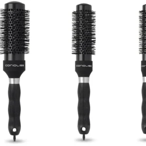 Kit 3 Cepillos Black Ceramic 25, 33 y 43mm Corioliss